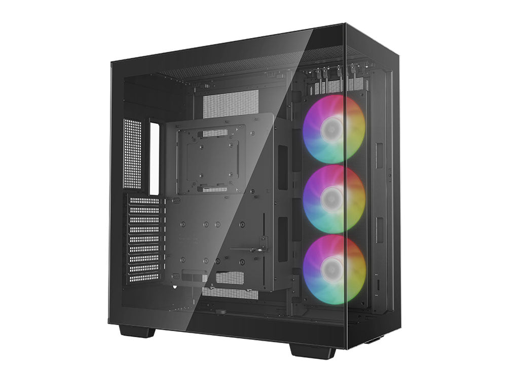 Računalniško ohišje DeepCool CH780 Full Tower, E-ATX, ARGB, kaljeno steklo, črno