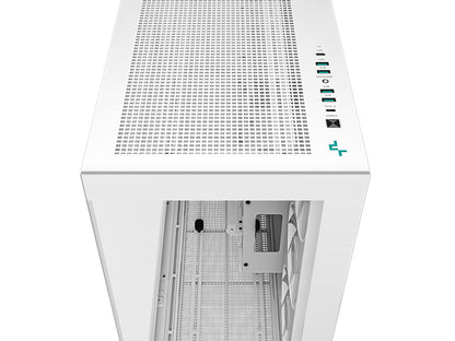 Računalniško ohišje DeepCool CH780 WH Full Tower, E-ATX, ARGB, kaljeno steklo, belo