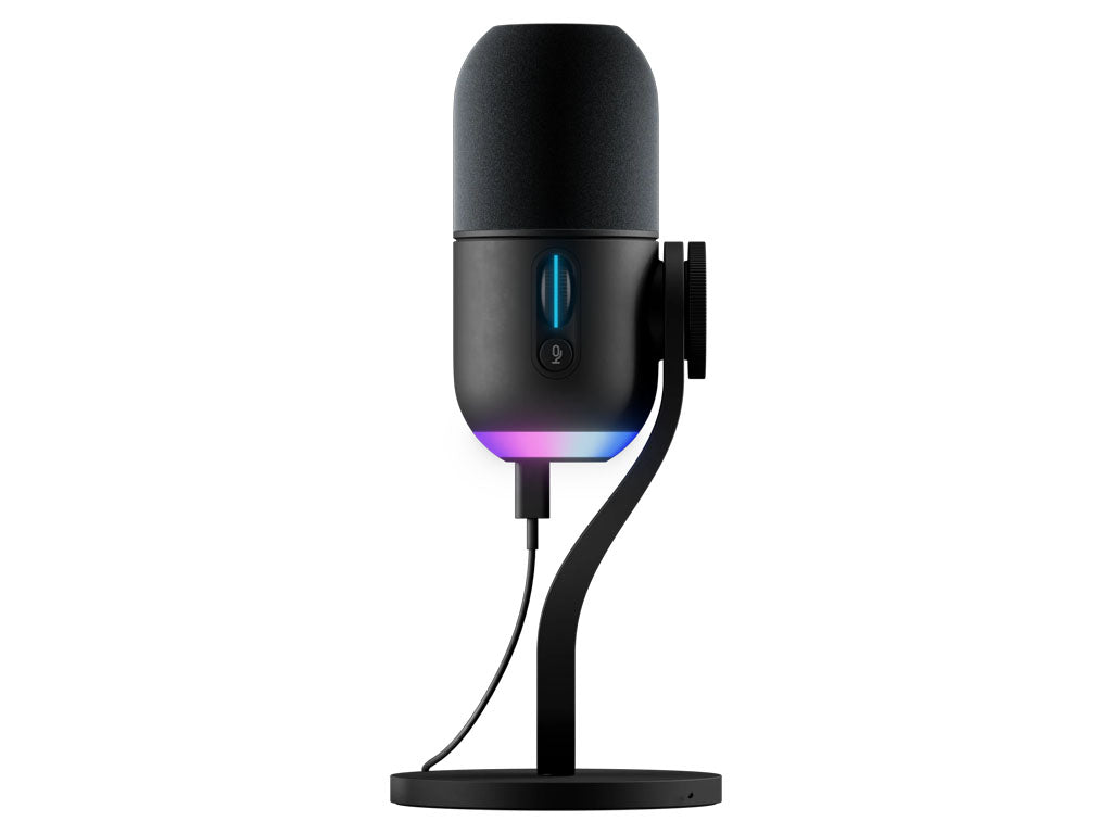 Mikrofon Logitech Yeti GX, LIGHTSYNC RGB, Gaming, USB, črn