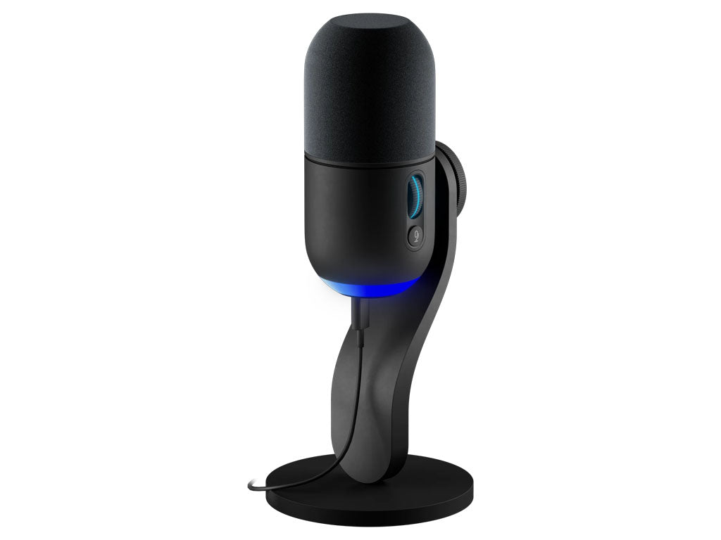 Mikrofon Logitech Yeti GX, LIGHTSYNC RGB, Gaming, USB, črn