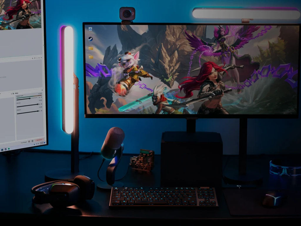 Mikrofon Logitech Yeti GX, LIGHTSYNC RGB, Gaming, USB, črn