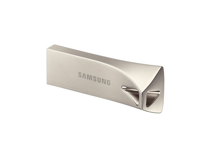 USB ključek Samsung BAR Plus, 512GB, USB 3.2 400 MB/s, srebrn