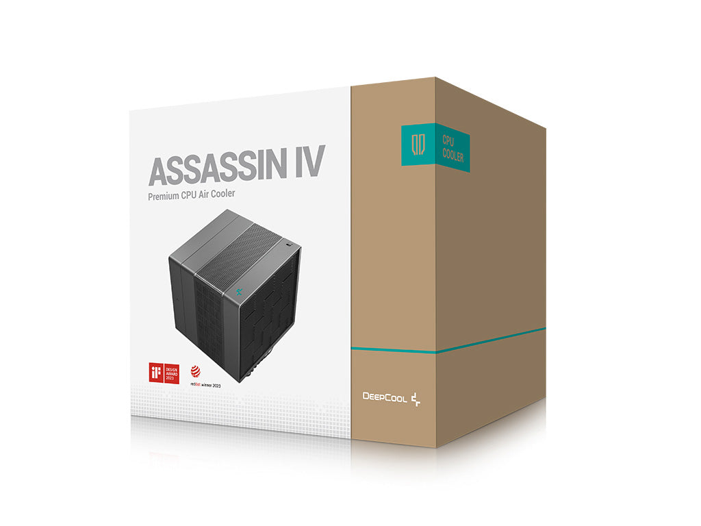 Hladilnik za procesor DeepCool ASSASSIN IV, 140mm, črn