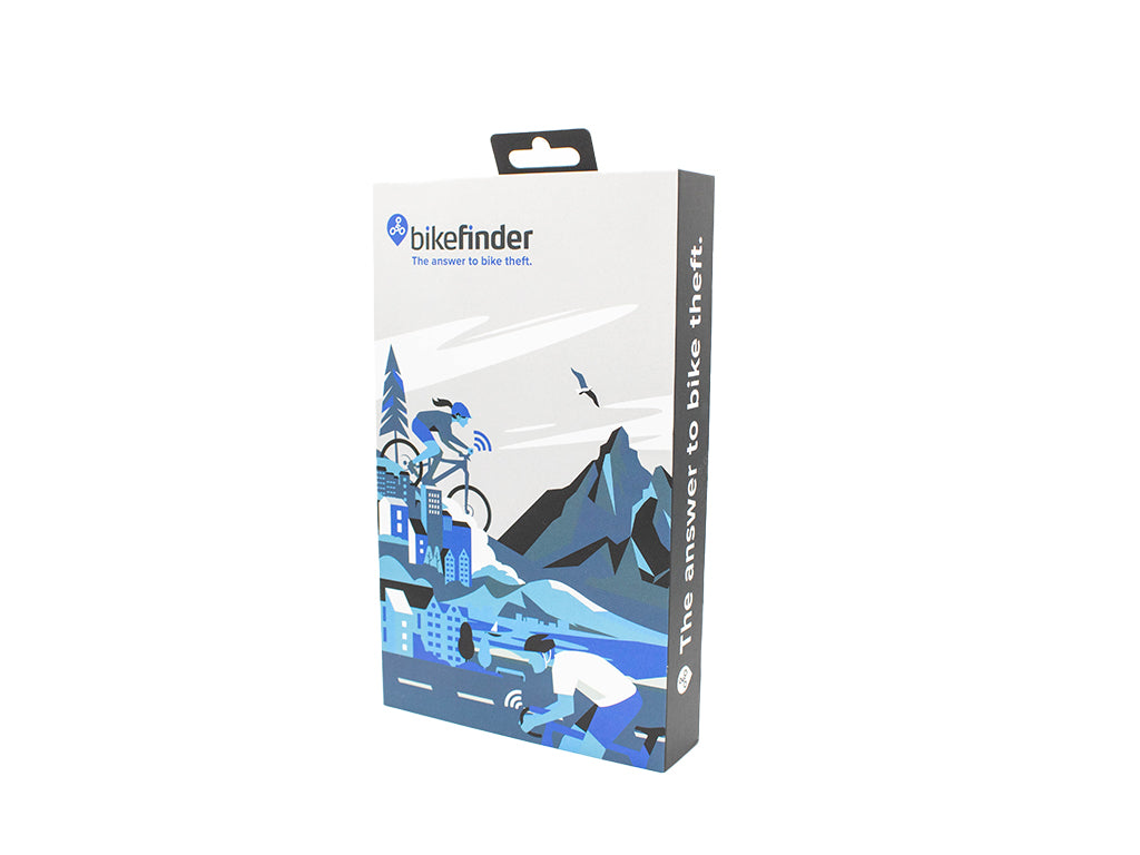 GPS sledilec BikeFinder Gen2, proti kraji kolesa