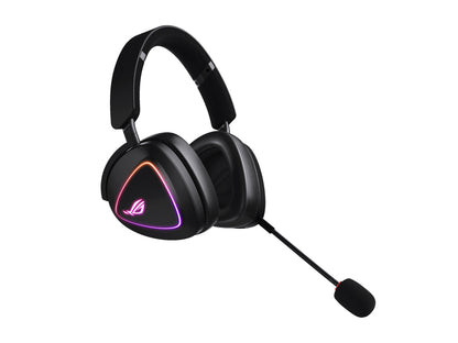 Slušalke ASUS ROG Delta II, Wireless, Bluetooth, črne