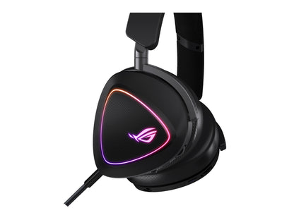 Slušalke ASUS ROG Delta II, Wireless, Bluetooth, črne
