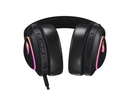Slušalke ASUS ROG Delta II, Wireless, Bluetooth, črne