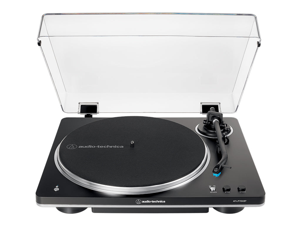 Gramofon Audio-Technica AT-LP70XBT, Bluetooth, črno-srebrn