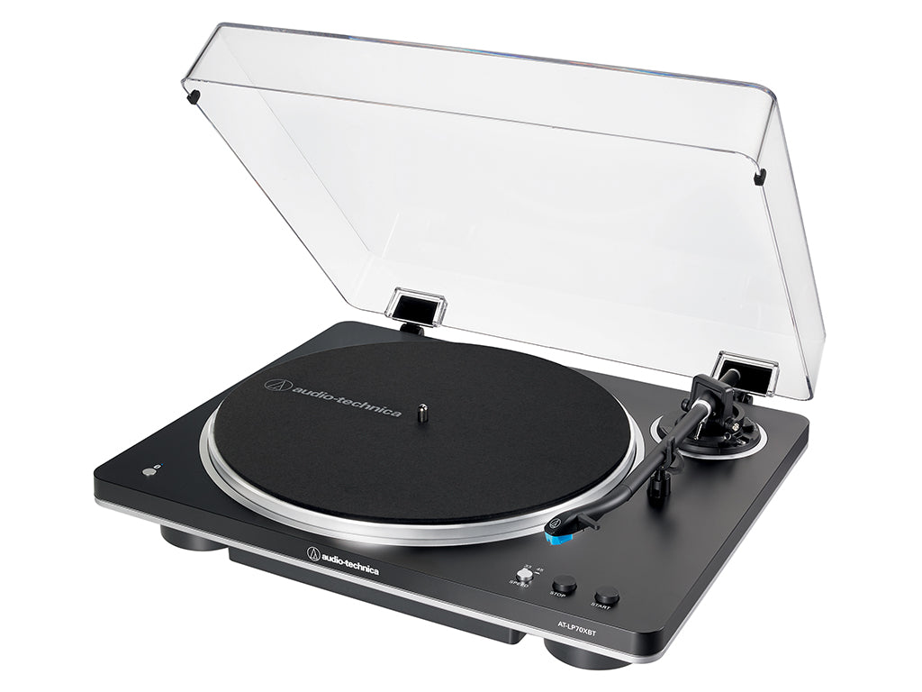 Gramofon Audio-Technica AT-LP70XBT, Bluetooth, črno-srebrn