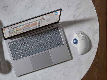 MIška Logitech M575 S Wireless Trackball, bela, Bluetooth
