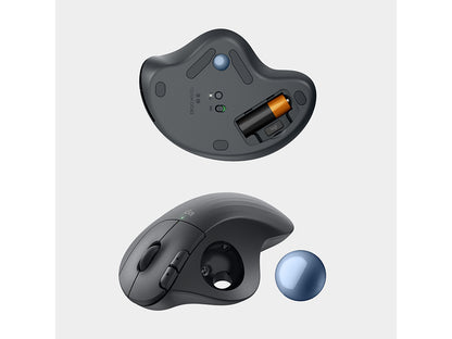 MIška Logitech M575 S Wireless Trackball, grafitna, Bluetooth