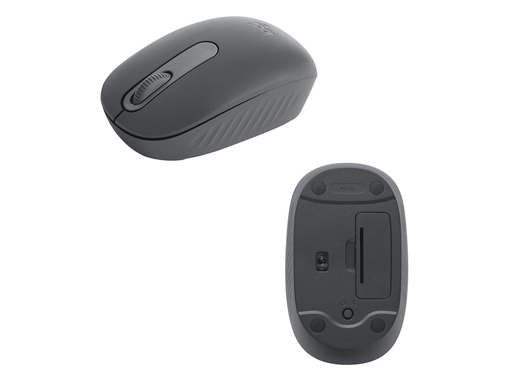 Miška Logitech M196, Bluetooth, grafitna