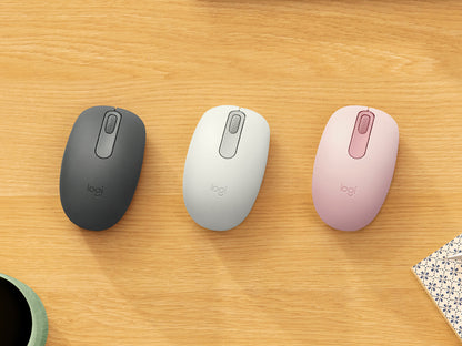 Miška Logitech M196, Bluetooth, roza