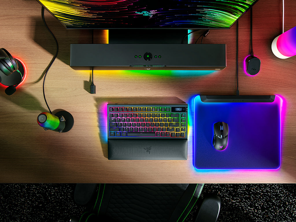 Tipkovnica Razer BlackWidow V4 Pro 75%, Oranžna stikala, US SLO g.