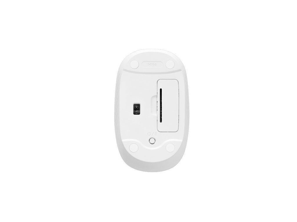 Miška Logitech M196, Bluetooth, bela