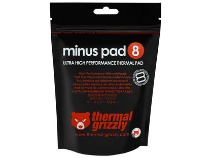 Termična blazinica Thermal Grizzly Minus Pad 8, 120 x 20 x 2 mm