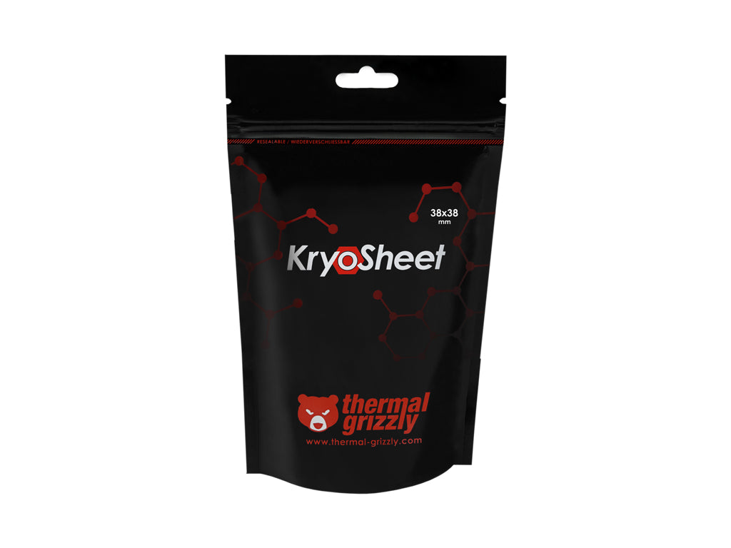 Termična blazinica Thermal Grizzly KryoSheet, 38 x 38 mm