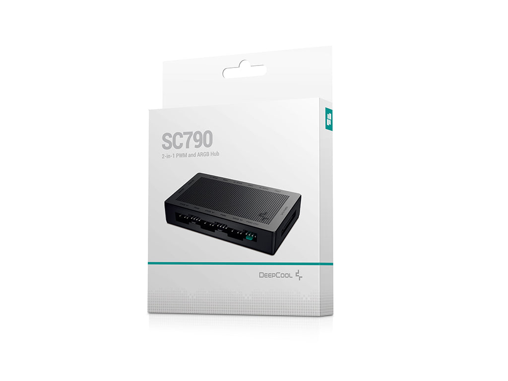 Kontroler DeepCool SC790 ARGB + Fan Hub, 6+6 portni , magnetni
