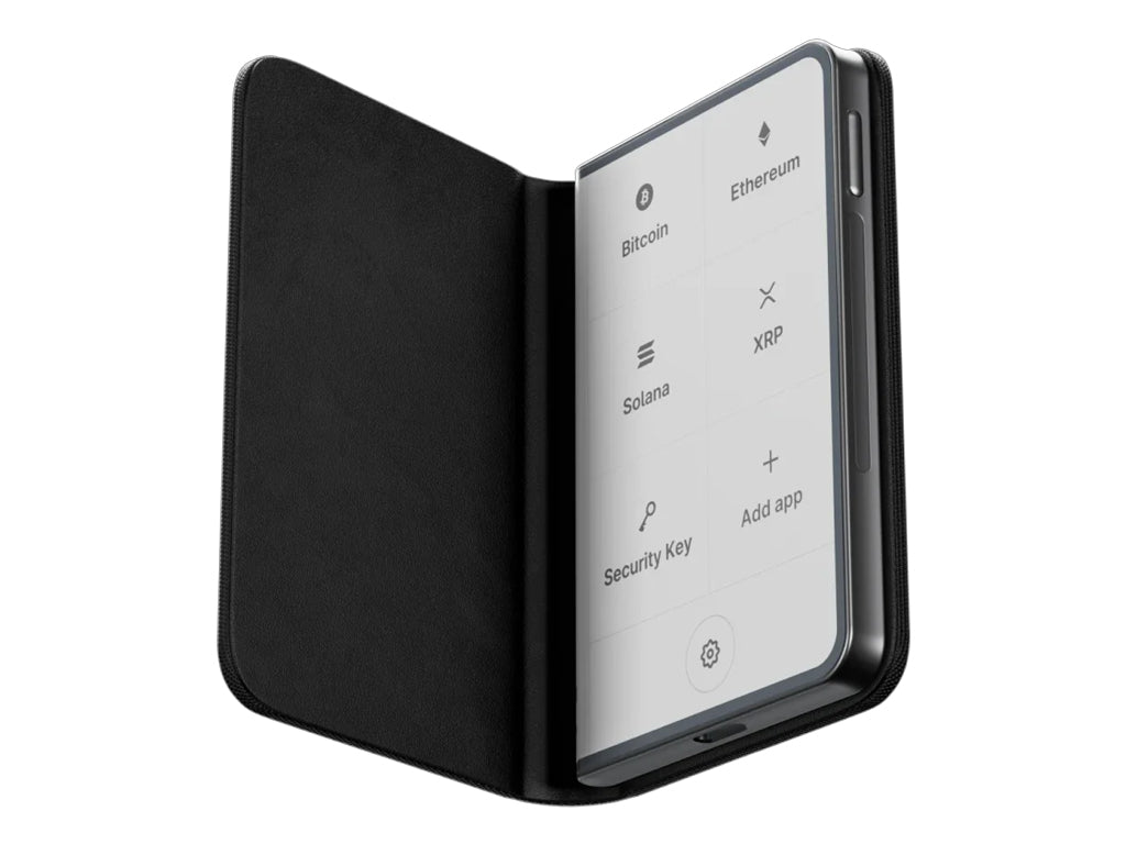 Zaščitni ovitek za Ledger Stax Magnetic Shell, vijoličen