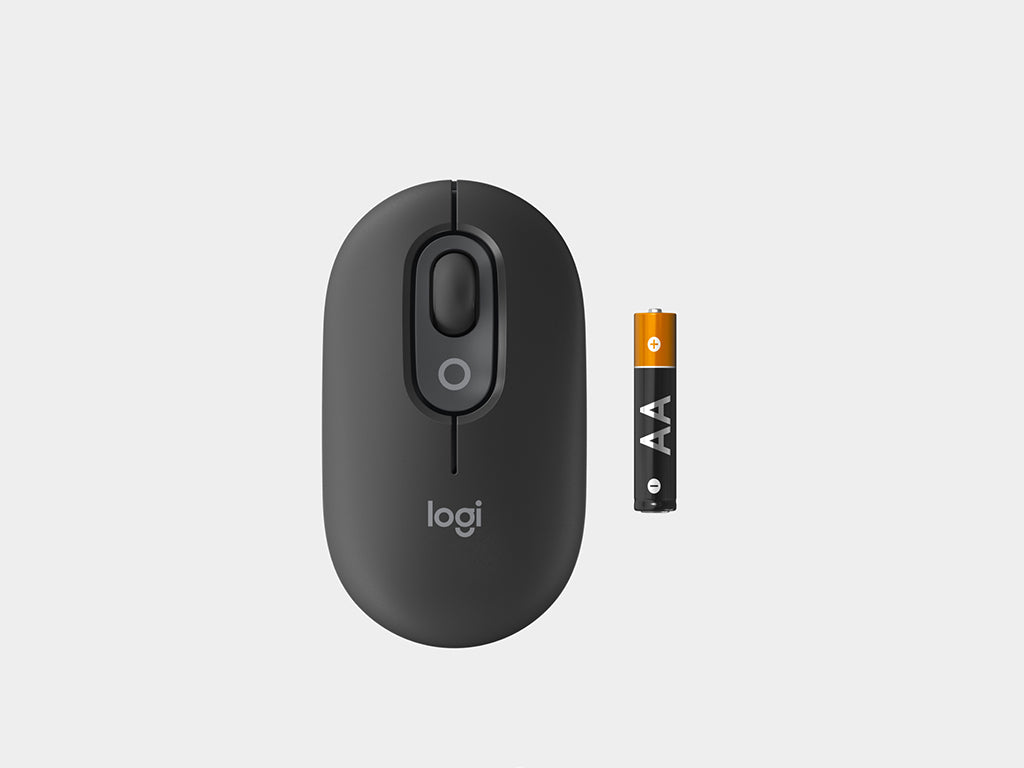 Miška Logitech POP Mouse z EMOJI, Bluetooth, grafitna