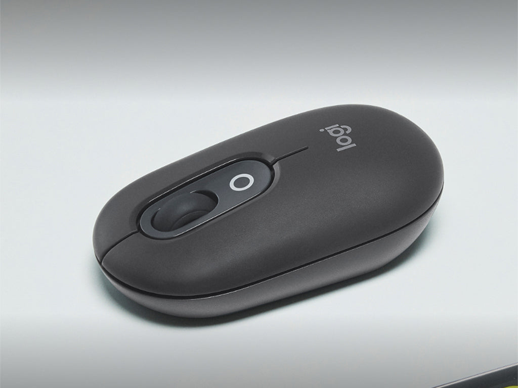 Miška Logitech POP Mouse z EMOJI, Bluetooth, grafitna