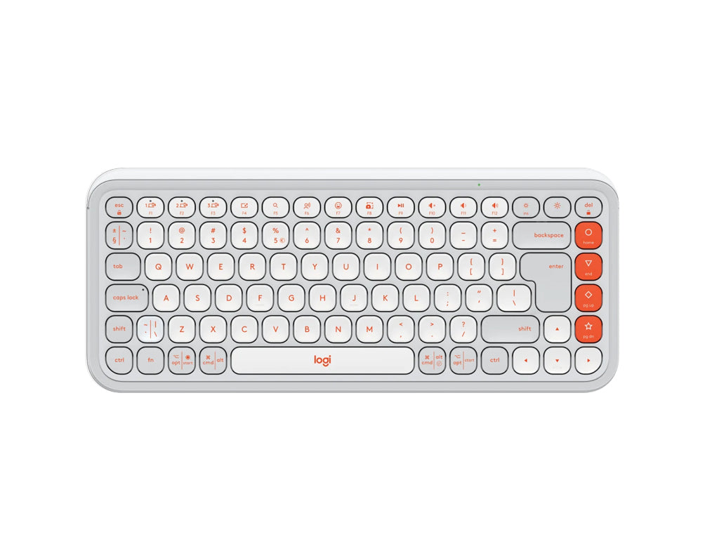 Tipkovnica Logitech Pop Icon Keys, Bluetooth, bela, SLO g.