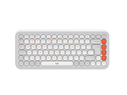 Tipkovnica Logitech Pop Icon Keys, Bluetooth, bela, SLO g.