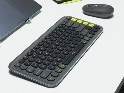 Tipkovnica in miška Logitech POP Icon Combo, Bluetooth, grafitna, SLO g.