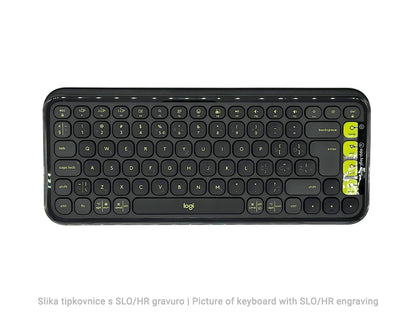 Tipkovnica in miška Logitech POP Icon Combo, Bluetooth, grafitna, SLO g.