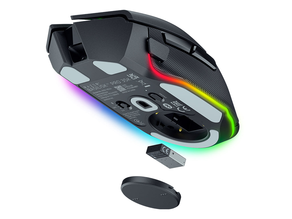Miška Razer Basilisk V3 Pro 35K, wireless, črna