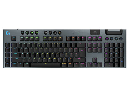 Tipkovnica Logitech G915 X LIGHTSPEED, GL Clicky, Wireless, črna, SLO g.
