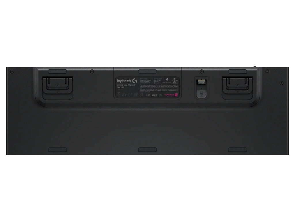 Tipkovnica Logitech G915 X LIGHTSPEED, GL Clicky, Wireless, črna, SLO g.