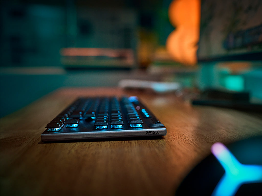 Tipkovnica Logitech G915 X LIGHTSPEED TKL, GL Tactile, Wireless, črna, SLO g.