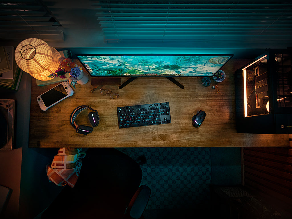 Tipkovnica Logitech G915 X LIGHTSPEED TKL, GL Tactile, Wireless, črna, SLO g.
