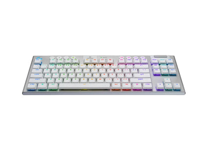 Tipkovnica Logitech G915 X LIGHTSPEED TKL, GL Tactile, Wireless, bela, SLO g.