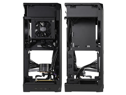 Računalniško ohišje Cooler Master Ncore 100 MAX, Mini-ITX, PSU SFX 850W Gold, sivo
