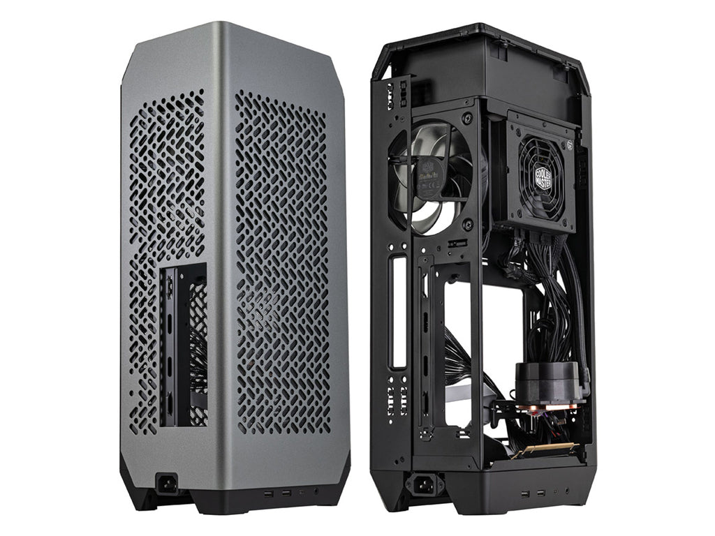 Računalniško ohišje Cooler Master Ncore 100 MAX, Mini-ITX, PSU SFX 850W Gold, sivo