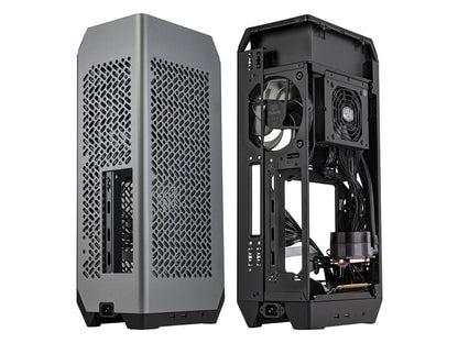 Računalniško ohišje Cooler Master Ncore 100 MAX, Mini-ITX, PSU SFX 850W Gold, sivo