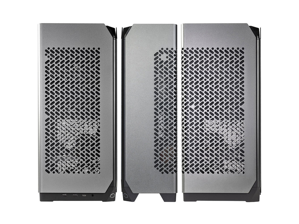 Računalniško ohišje Cooler Master Ncore 100 MAX, Mini-ITX, PSU SFX 850W Gold, sivo