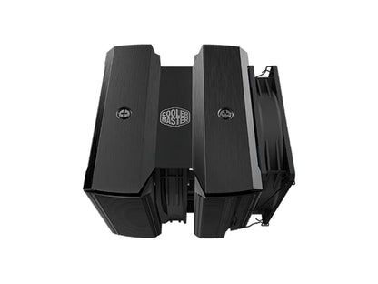 Hladilnik za procesor Cooler Master MasterAir MA824 STEALTH, 120+130mm, črn
