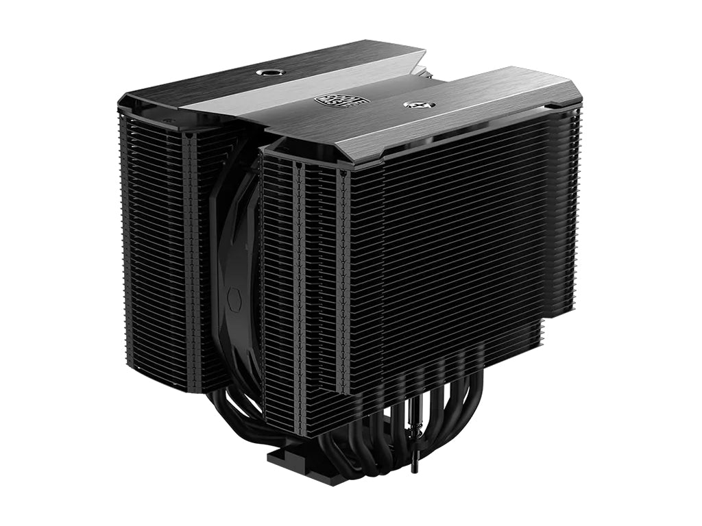 Hladilnik za procesor Cooler Master MasterAir MA824 STEALTH, 120+130mm, črn