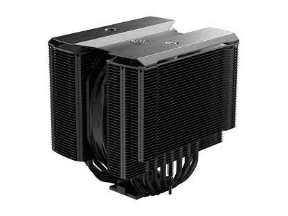 Hladilnik za procesor Cooler Master MasterAir MA824 STEALTH, 120+130mm, črn