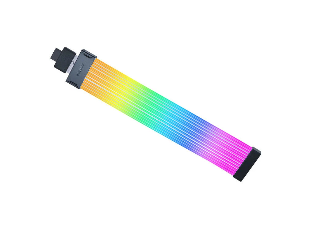 Kabel Lian Li Strimer Wireless 12V-2x6, širok, RGB, za grafično kartico