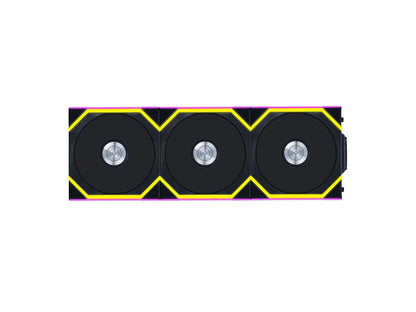 Ventilator za ohišje Lian Li UNI FAN SL Wireless 120 ARGB PWM 120mm, 3 Pack + kontroller, črn