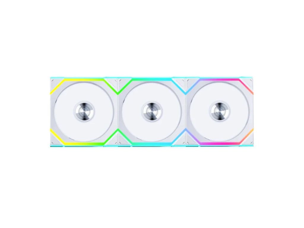 Ventilator za ohišje Lian Li UNI FAN SL Wireless 120 ARGB PWM 120mm, 3 Pack + kontroller, bel