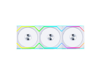 Ventilator za ohišje Lian Li UNI FAN SL Wireless 120 ARGB PWM 120mm, 3 Pack + kontroller, bel