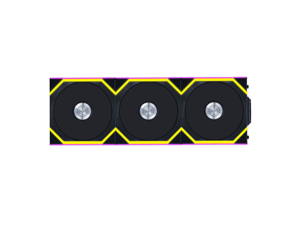 Ventilator za ohišje Lian Li UNI FAN SL Wireless 120 Reverse Blade ARGB PWM 120mm, 3 Pack + Kontroler, črn