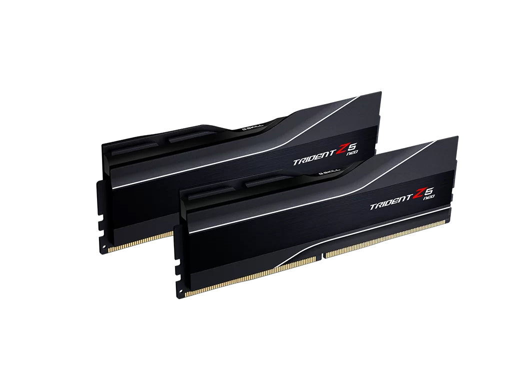 RAM DDR5 64GB Kit (2x32GB) 6000 MT/s CL32 1.4V, G.SKILL Trident Z5 Neo AMD Expo, Intel XMP
