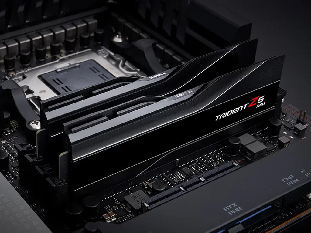 RAM DDR5 32GB Kit (2x16GB) 6000 MT/s CL30 1.35V, G.SKILL Trident Z5 Neo AMD Expo, Intel XMP