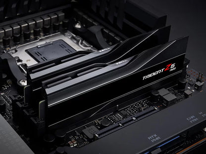 RAM DDR5 32GB Kit (2x16GB) 6000 MT/s CL30 1.35V, G.SKILL Trident Z5 Neo AMD Expo, Intel XMP